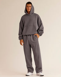 Man wearing AfterDark ZeroCrease Straight Leg Pant - Duskstone | Model:Jackson | Size:L | Thumbnail Index: 6