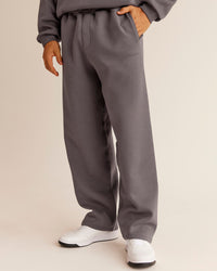 Man wearing AfterDark ZeroCrease Straight Leg Pant - Duskstone | Model:Jackson | Size:L | Thumbnail Index: 2