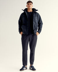 Man wearing Marshall 2.0 Jacket - Black | Model:Jackson | Size:L | Thumbnail Index: 7