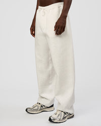 Man wearing AfterDark ZeroCrease Straight Leg Pant - Silver Marl | Model:Okello | Size:L | Thumbnail Index: 0