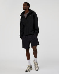 Man wearing Coaches Jacket - Black | Model:Okello | Size:L | Thumbnail Index: 6