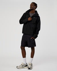 Man wearing Coaches Jacket - Black | Model:Okello | Size:L | Thumbnail Index: 2