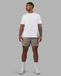 Man wearing Daily Pigment 5" Short - Pigment Slate | Model:Xav | Size:L | Thumbnail Index: 2