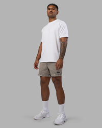 Man wearing Daily Pigment 5" Short - Pigment Slate | Model:Xav | Size:L | Thumbnail Index: 5