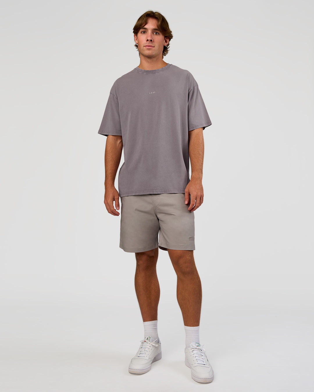 Man wearing Daily 7" Short - Alloy | Model:Marcus | Size:L - view 6