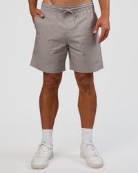 Man wearing Daily 7" Short - Alloy | Model:Marcus | Size:L | Thumbnail Index: 0