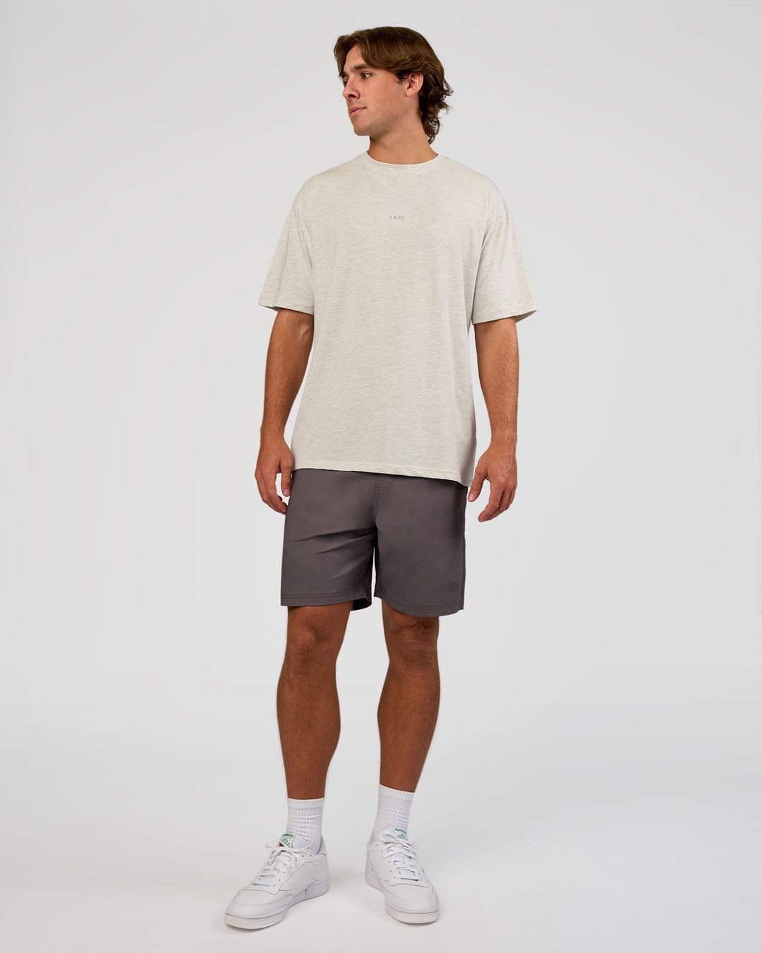 Man wearing Daily 7" Short - Duskstone | Model:Marcus | Size:L - view 5