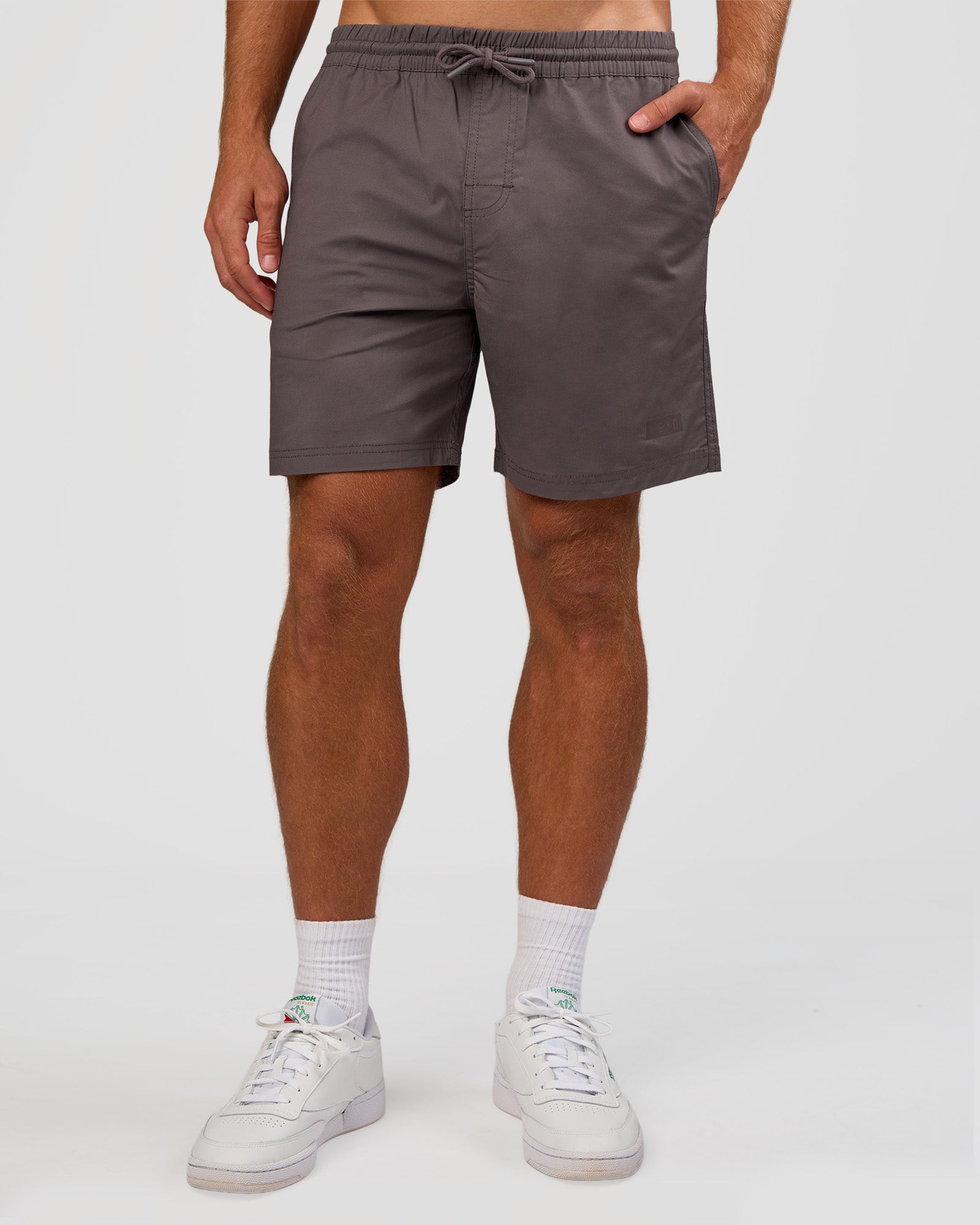 Man wearing Daily 7" Short - Duskstone | Model:Marcus | Size:L