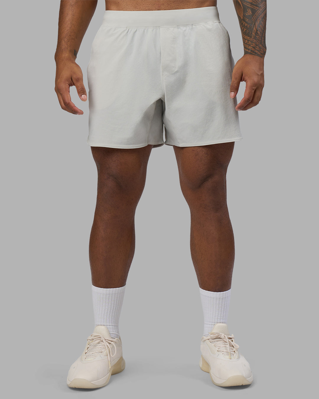 Man wearing Lift 6" Research Dep Performance Short - Digital Mist | Model:Xav | Size:L - view 6