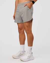 Man wearing Lift 6" Short - Alloy | Model:Liam | Size:L | Thumbnail Index: 6