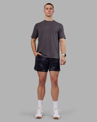 Man wearing Lift 6" Short - Black Washed | Model:Tom | Size:L | Thumbnail Index: 2