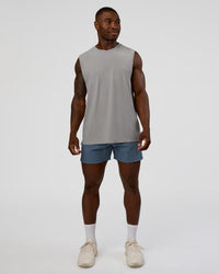 Man wearing Lift 6" Short - Blue Mirage | Model:Sam | Size:L | Thumbnail Index: 2