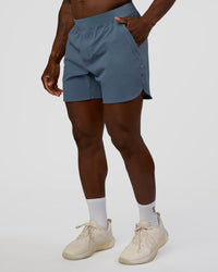 Man wearing Lift 6" Short - Blue Mirage | Model:Sam | Size:L | Thumbnail Index: 5