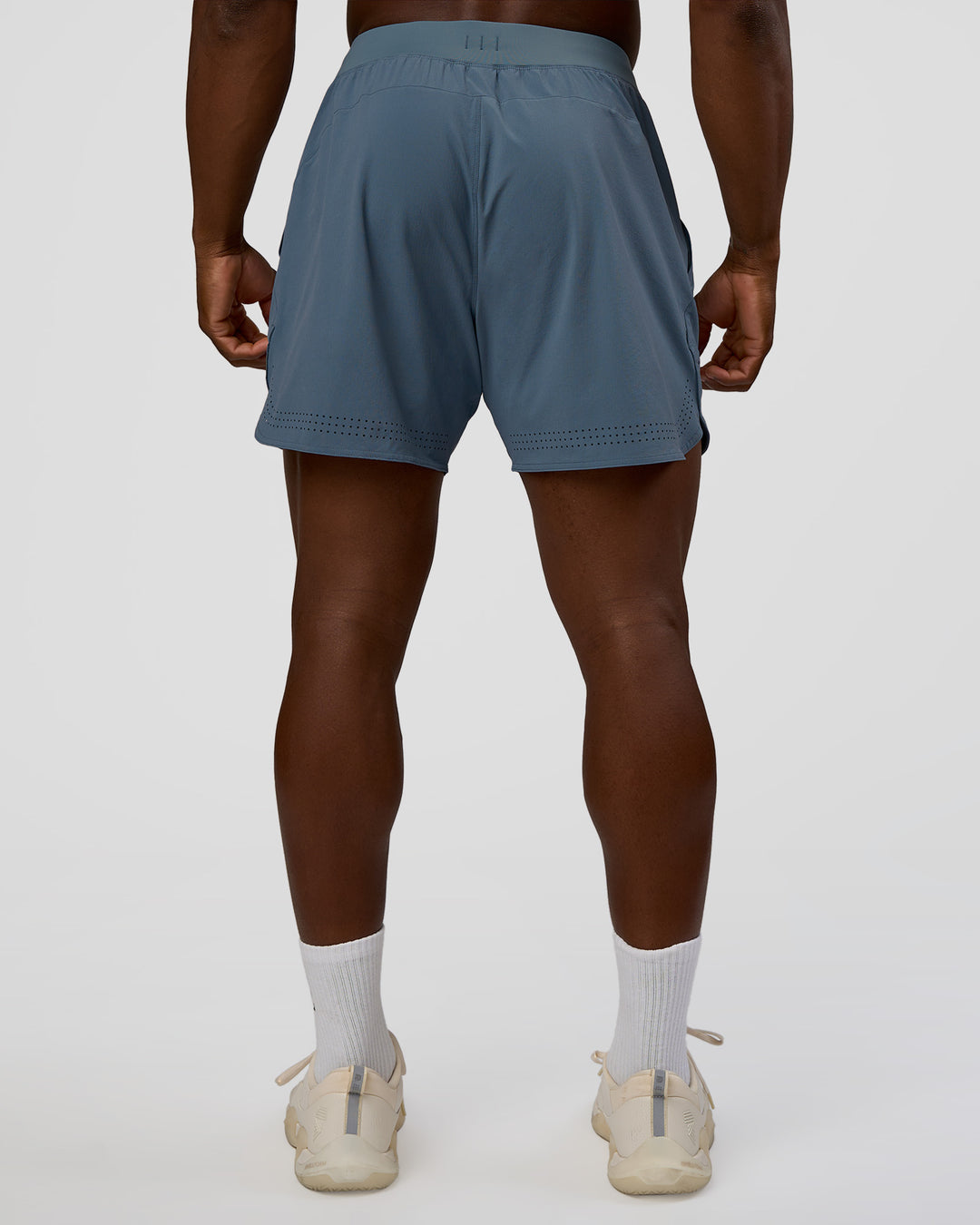 Man wearing Lift 6" Short - Blue Mirage | Model:Sam | Size:L - view 4