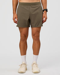Man wearing Lift 6" Short - Walnut Grey | Model:Liam | Size:L | Thumbnail Index: 1