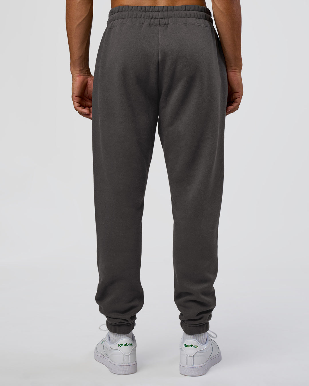 Man wearing MVP Cuffed Track Pant - Dark Storm | Model:Jackson | Size:L - view 4