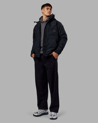 Man wearing Marshall 2.0 Jacket - Black | Model:Jackson | Size:L | Thumbnail Index: 16