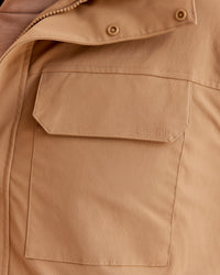 Man wearing Marshall 2.0 Jacket - Greige | Model:Jackson | Size:L | Thumbnail Index: 11