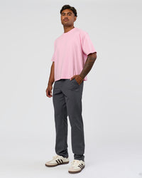 Man wearing Memory in Motion Heavyweight Boxed Tee - Marshmallow Washed | Model:Xav | Size:L | Thumbnail Index: 8