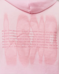 Man wearing Memory In Motion Ultra Heavyweight Washed Hoodie - Marshmallow Washed | Model:Xav | Size:L | Thumbnail Index: 6