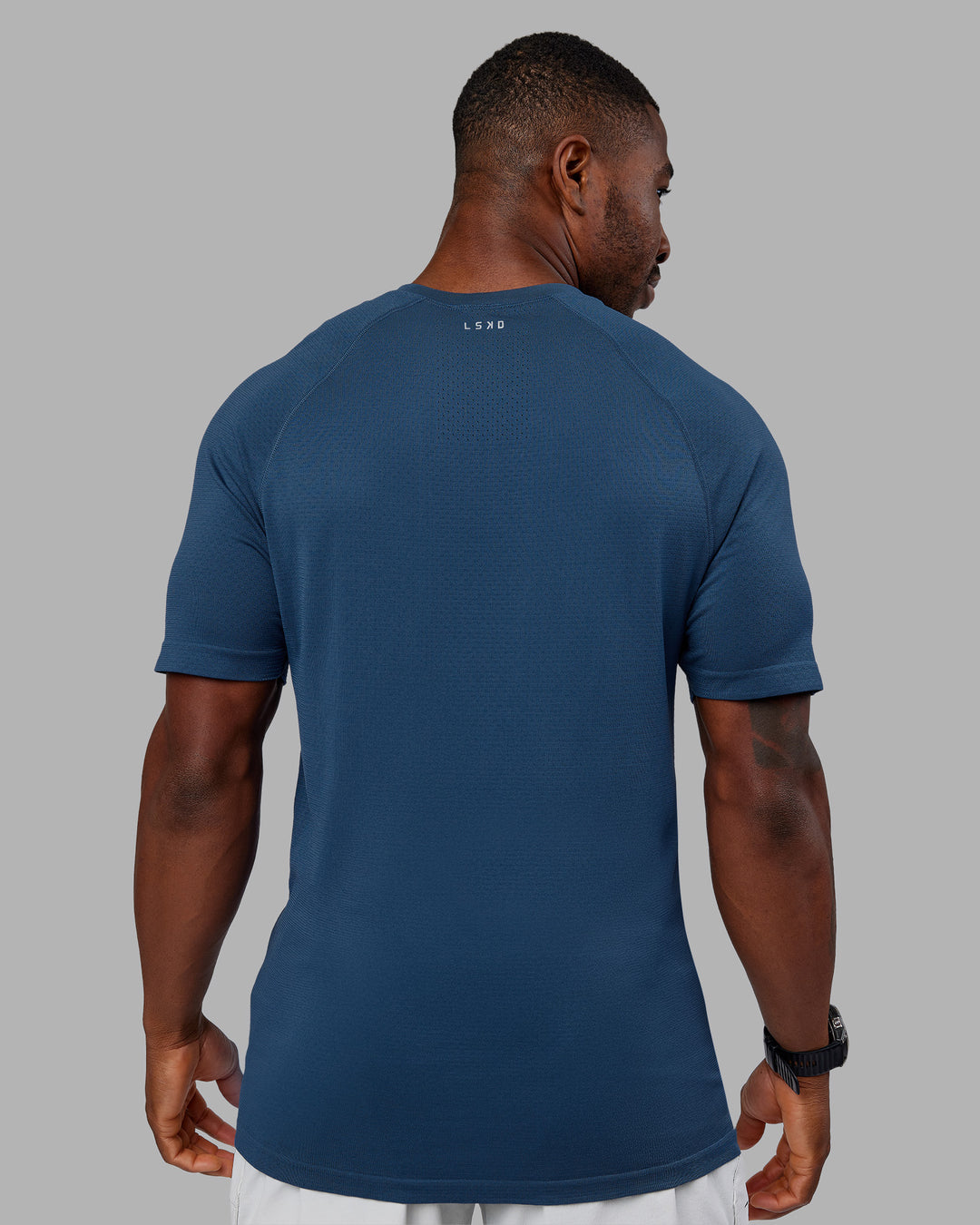 AeroFLX+ Seamless Tee - Indigo/Indigo - view 4