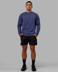Man wearing Athlete ForgedFleece Sweater - Future Dusk | Thumbnail Index: 0