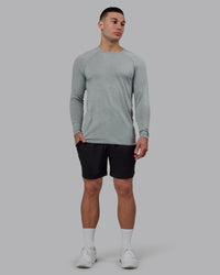 Man Wearing Restore CloudFLX Short - Black | Model:Bryce | Size:L | Thumbnail Index: 7
