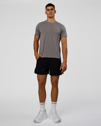 Man wearing Pace Running Tee 3.0  - Storm Front | Model:Jackson | Size:L | Thumbnail Index: 2