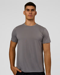 Man wearing Pace Running Tee 3.0  - Storm Front | Model:Jackson | Size:L | Thumbnail Index: 0