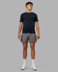Man wearing Rep 5" Performance Short - Storm Front | Model:Jackson | Size:L | Thumbnail Index: 1