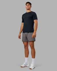 Man wearing Rep 5" Performance Short - Storm Front | Model:Jackson | Size:L | Thumbnail Index: 4