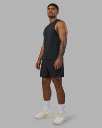 Man wearing Rep TRD Ripstop 7" Training Short - Black | Model:Xav | Size:L | Thumbnail Index: 16