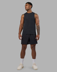 Man wearing Rep TRD Ripstop 7" Training Short - Black | Model:Xav | Size:L | Thumbnail Index: 1
