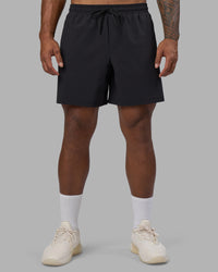 Man wearing Rep TRD Ripstop 7" Training Short - Black | Model:Xav | Size:L | Thumbnail Index: 14