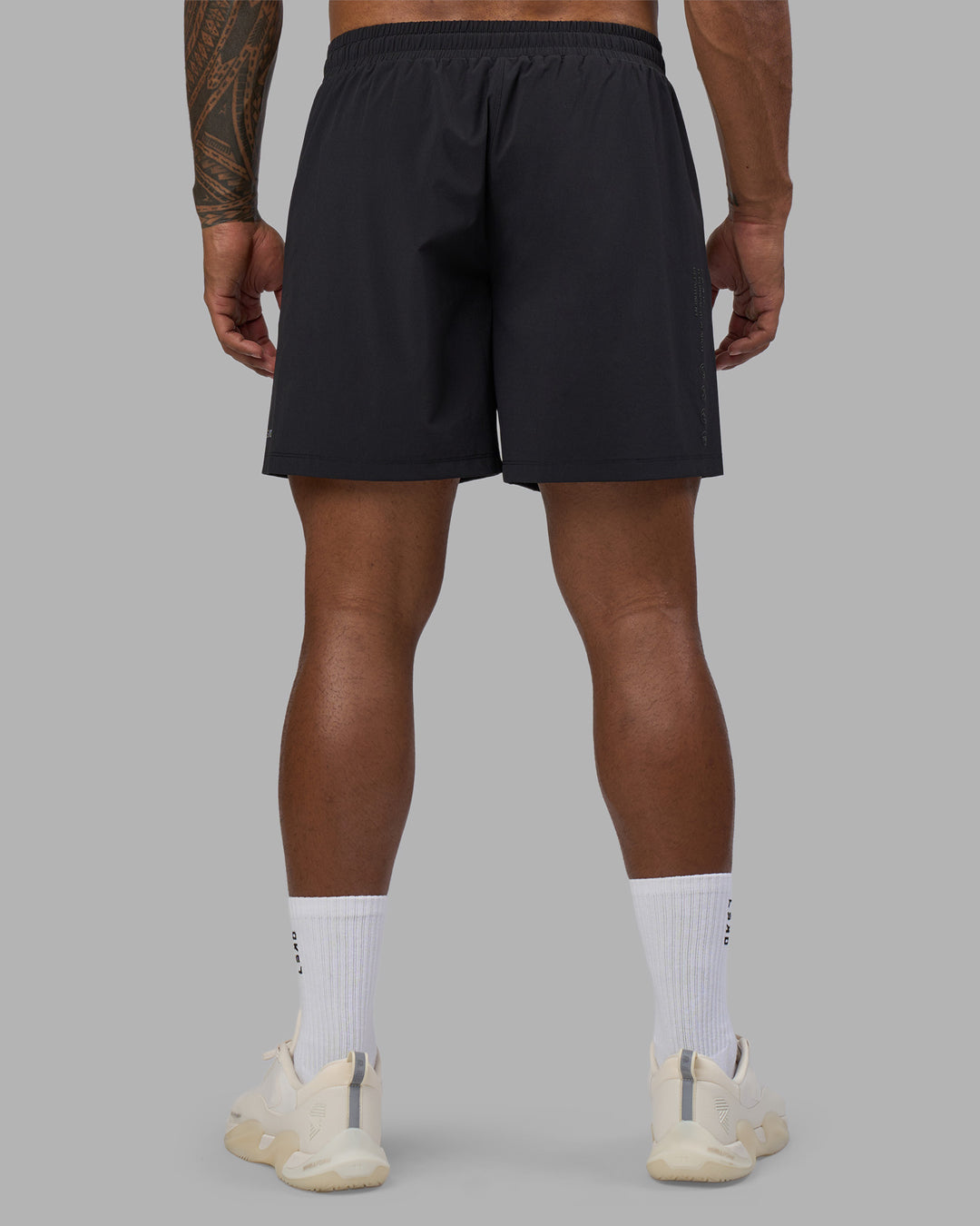 Man wearing Rep TRD Ripstop 7" Training Short - Black | Model:Xav | Size:L - view 7