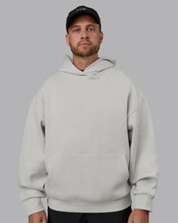 Man wearing MVP Oversized Hoodie - Digital Mist | Model:Macca | Size:L | Thumbnail Index: 1