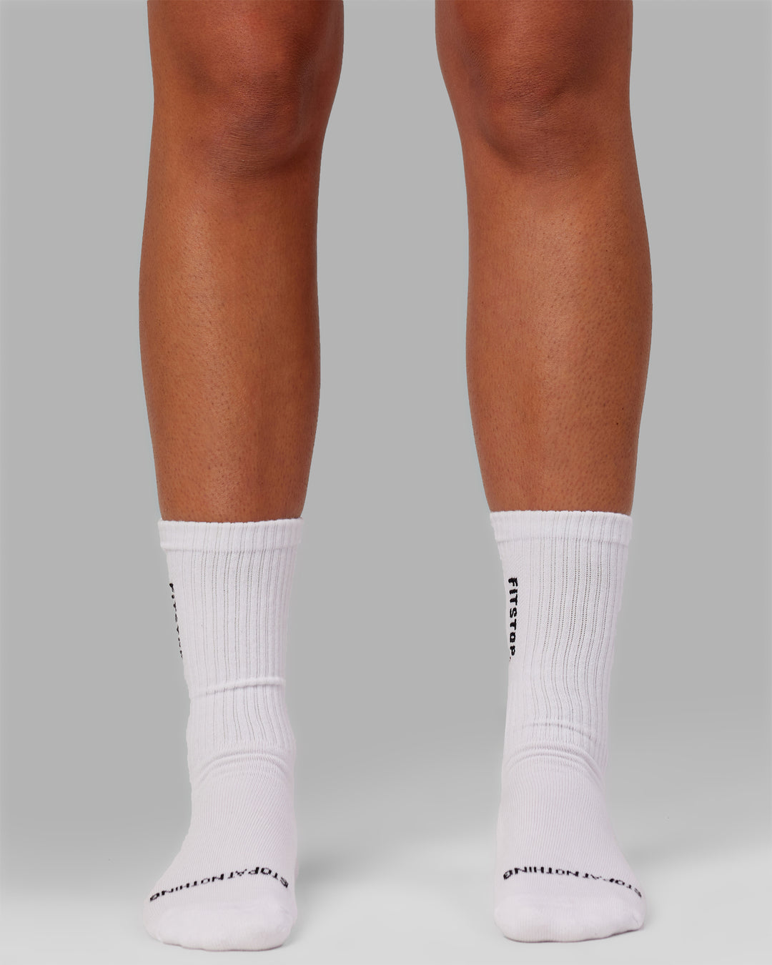 LSKD x Fitstop 3 Pack Crew Socks - White - view 6