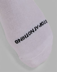 LSKD x Fitstop 3 Pack Crew Socks - White | Thumbnail Index: 4