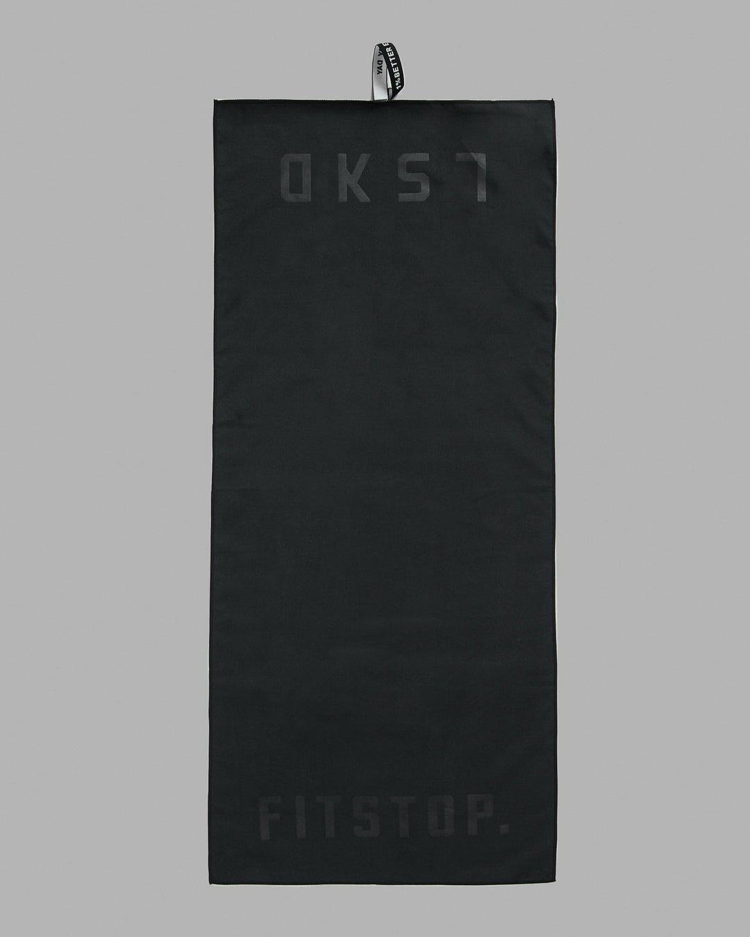 LSKD x Fitstop Lightweight Microfibre Towel 45x105cm - Black - view 1