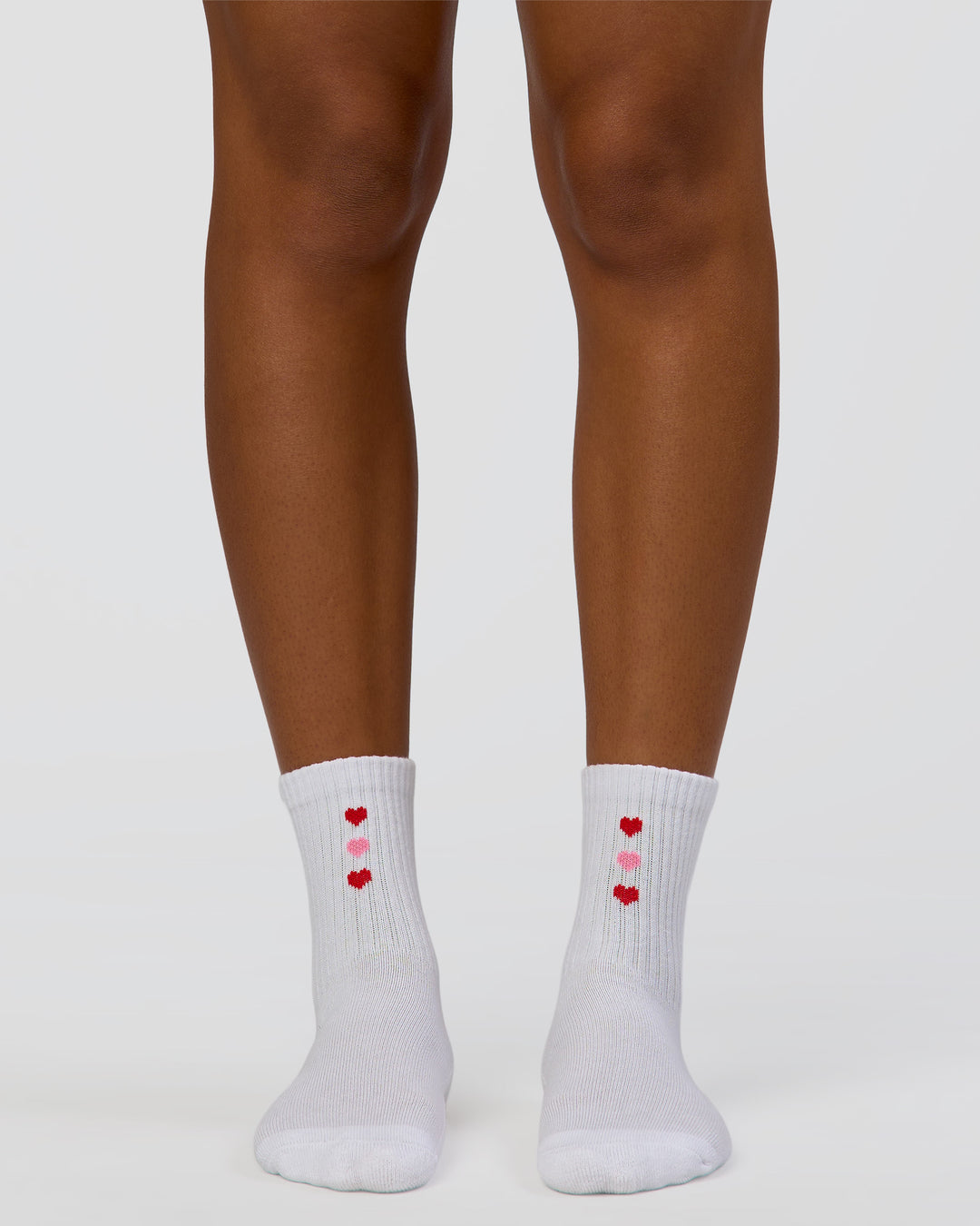 Love Steps Mini Quarter Socks - White-Marshmallow - view 2