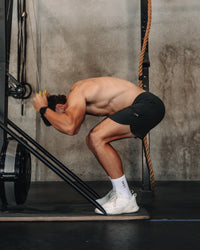 Man wearing Lift 6" Short - Pirate Black | Model:| Size:M | Thumbnail Index: 4