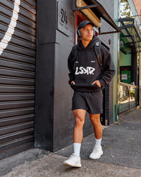 Model wearing Rep TRD Ripstop 7" Training Short - Black | Model: | Size: | Thumbnail Index: 11