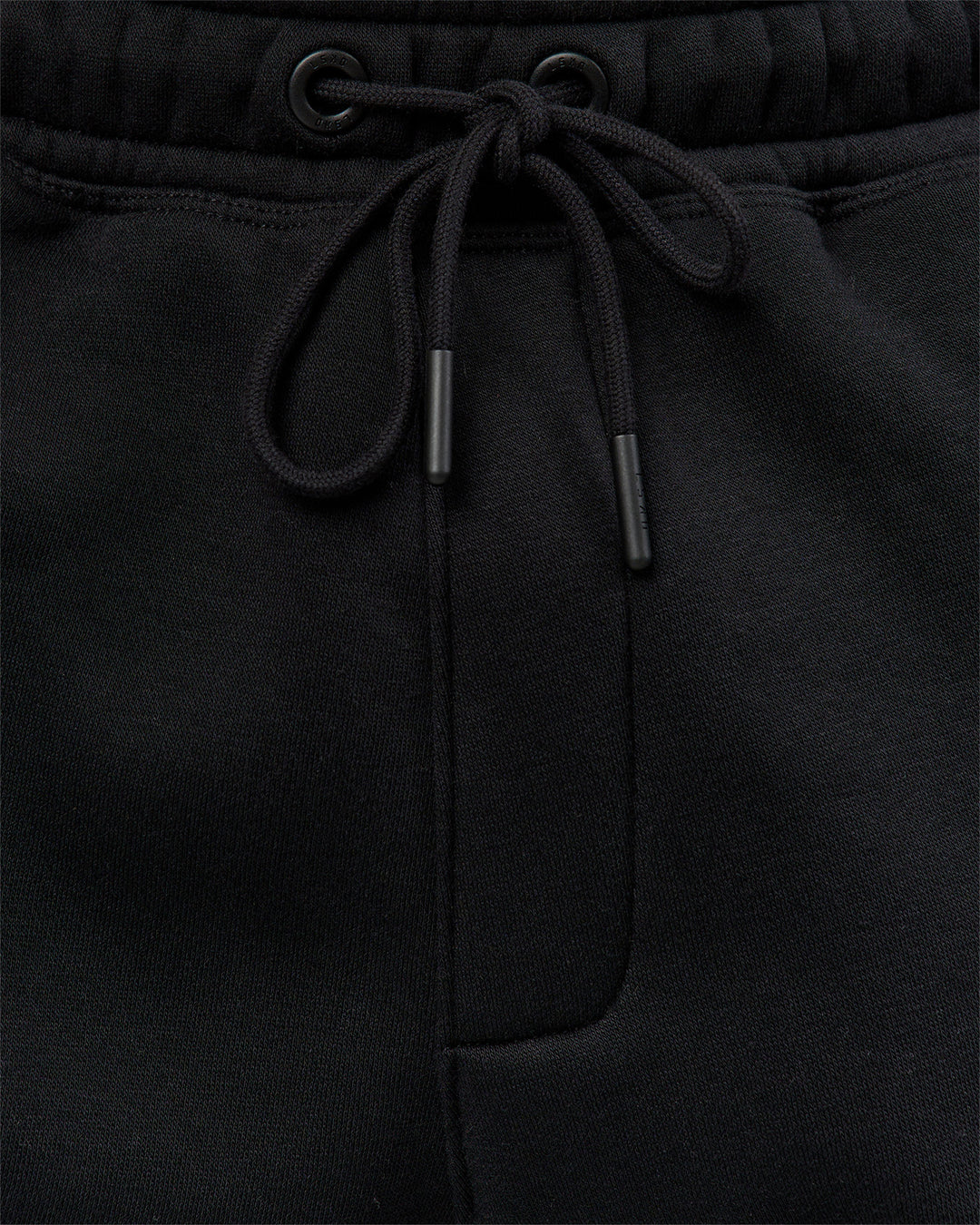 Man wearing Static Grit Baggy Track Pant - Black-Alloy | Model:Jaiden | Size:M - view 5