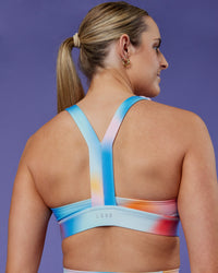 Woman wearing Advance Sports Bra - Rainbow Shade | Model:Mon | Size:M | Thumbnail Index: 1