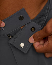 Man wearing All Day ZeroCrease™ Wide Leg Pant - Dark Storm | Model:Malebo | Size:M | Thumbnail Index: 2