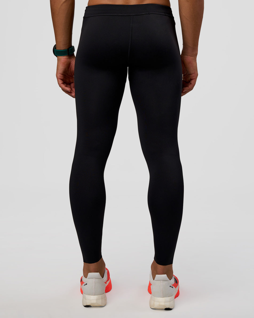 Man wearing BaseTech 26" Leggings - Black | Model:George | Size:M - view 4