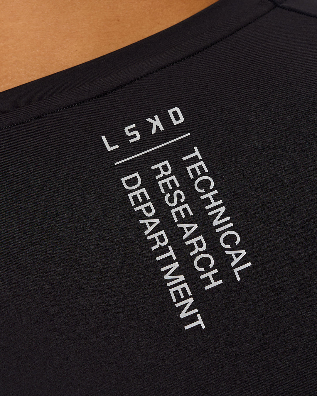 Man wearing BaseTech Long Sleeve Tee - Black | Model:George | Size:M - view 7