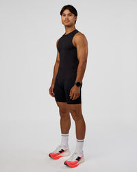 Man wearing BaseTech Tank - Black | Model:George | Size:M | Thumbnail Index: 7