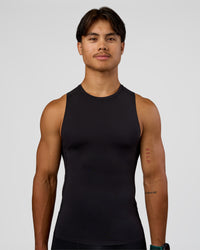 Man wearing BaseTech Tank - Black | Model:George | Size:M | Thumbnail Index: 0