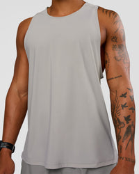 Man wearing Cadence Swift Tank - Alloy | Model:Malebo | Size:M | Thumbnail Index: 5